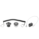 Accessories for indexing plungers, cam-action indexing plungers and ball lock pins