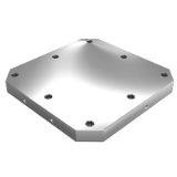 01148 - Subplates, grey cast iron with pre-machined clamping faces