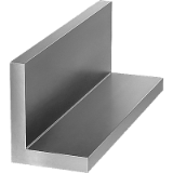 01440 - L 型板材，不等腰，所有表面经过加工，灰口铸铁或铝制