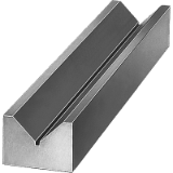 01640 - V-block machined all sides grey cast iron or aluminium