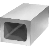 01760 - 中空矩形板材，灰口铸铁