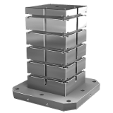 01850 - Workholding cubes, grey cast iron with T-slots