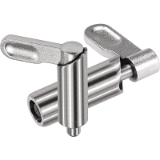 03099 - Cam-action indexing plungers stainless steel