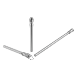03415-10 - Ball lock pins stainless steel, with headend lock