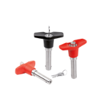 03420-05 - Ball lock pins with T-grip lockable