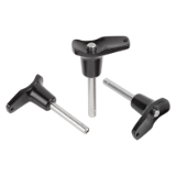 03422 - Ball lock pins with L-grip