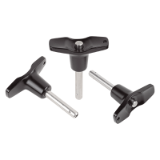 03422 - Ball lock pins with T-grip