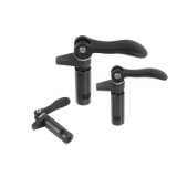 04371 - Hook clamps with collar and cam lever