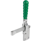 05040 - Toggle clamps vertical with straight foot and full clamping lever