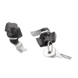 05562 - Quarter-turn locks compact with wing grip