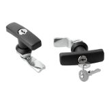 05572 - Quarter-turn locks with T-grip