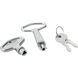 05586 - Keys for quarter-turn locks