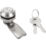 05588 - Quarter-turn lock lockable stainless steel