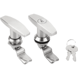 05593 - Quarter-turn lock stainless steel with T-grip