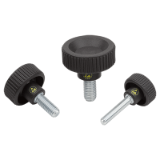 06091-01 - Knurled screws plastic, antistatic