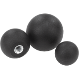 06247 - Ball knobs thermoplastic  DIN 319 enhanced