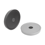 06278 - Disc handwheels, aluminium without grip