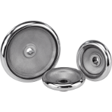06279 - Handwheels disc similar to DIN 950, aluminium
