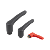 06613-03 - Clamping levers ECO, plastic with female thread