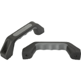 06913 - Pull handles with soft inner face