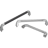 06943 - Tubular handles stainless steel