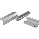 06951 - Ledge handles stainless steel