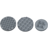 07112 - Gripper pads round carbide
