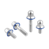 07170-11 - Hex head bolts, stainless steel with seal washer in Hygienic DESIGN