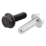 07173 - Hexagon head bolts with serrated flange