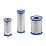07219 - Spacer sleeve, stainless steel with seal washer in Hygienic DESIGN