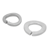07304-02 - Vroubkovaný pojistný kroužek z oceli