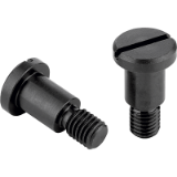 07530 - Shoulder screws with slotted flat head DIN 923
