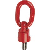 07710 - Ring bolts swivel and 360° rotatable, grade 8