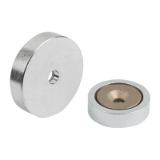 09071-20 - Magnete mit Senkbohrung (Flachgreifer) aus SmCo