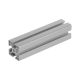 10025 - Profilés aluminium 30x30 légers Type I