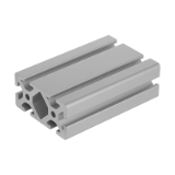 10048 - Profilés aluminium 40x80 légers Type I