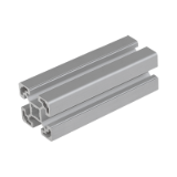 10142 - Perfiles de aluminio 40x40 ligeros Tipo B