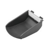 10550 - 塑料抗静电物料匣 适用于 I 型型槽、B 型型槽和悬挂型轨