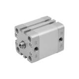 12001 - Pneumatic compact cylinders  DIN ISO 21287 double-acting with magnetic piston