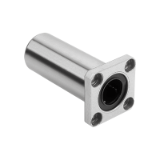 21520-01 - Linear ball bearing with square flange, double bearing