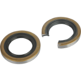 21560 - End seals double-lip sealing rings
