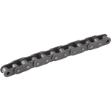 22208 - Roller chains single DIN ISO 606, straight link plate