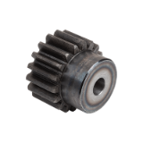 22401 - Spur gears steel, module 3  toothing hardened, straight teeth, engagement angle 20°