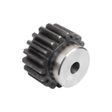 22401 - Spur gears steel, module 5 toothing hardened, straight teeth, engagement angle 20°
