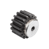 22401 - Spur gears steel, module 6  toothing hardened, straight teeth, engagement angle 20°