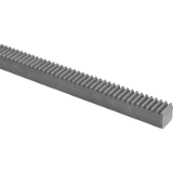 22420 - Gear racks stainless steel toothing milled, straight teeth, engagement angle 20°