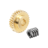 22500 - Worm gears, right-hand, centre distance 40 mm