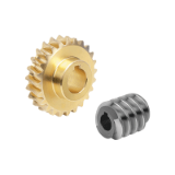 22500 - Worm gears, right-hand, centre distance 50 mm