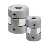 23023 - Elastomer dog couplings with clamping with grub screw