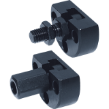 23452 - Quick fit couplings with radial offset compensation and screw-on flange